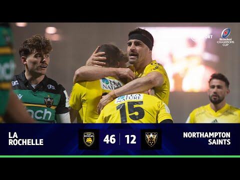 La Rochelle v Northampton Saints (46-12) | Holders Open With Thumping Win | Champions Cup Highlights
