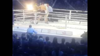 Roy Jones jr. gets knocked out by Maccarinelli