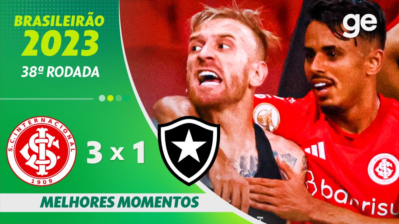 Internacional vs Botafogo highlights