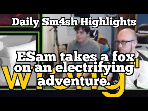 Daily Sm4sh Highlights: ESam takes a fox on an electrifying adventure.
