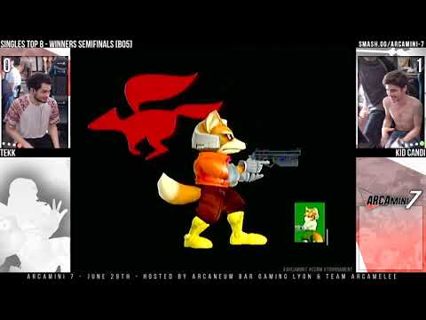 Arcamini 7 - WINNERS SEMIFINALS - Tekk (R. Fox) Vs Kid Candi (N. Fox)