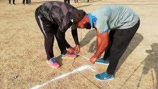 PHYSICAL EDUCATION =Easy way to mark shot-put sector