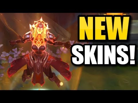 TWO *NEW* LEGENDARY LEONA SKINS?! || Solar Eclipse & Lunar Eclipse Leona REACTION