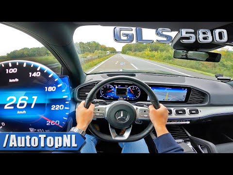 Mercedes-Benz GLS 580 4.0 V8 TOP SPEED on AUTOBAHN [NO SPEED LIMIT] by AutoTopNL