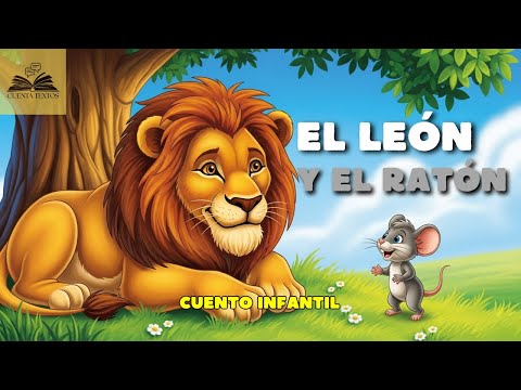 Cuento el León y el Ratón | Audiocuento Infantil en Español | Cuentos para niños | Cuenta Textos