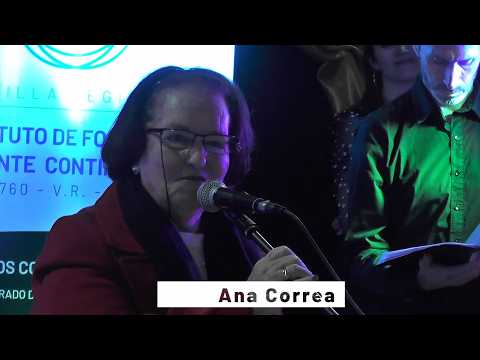 Prof. Ana Correa, integrante de la ex DIFOCAPEA, en los 50 años del IFDC Regina