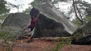 Video thumbnail of Bossanovabrasil, 7b. Fontainebleau