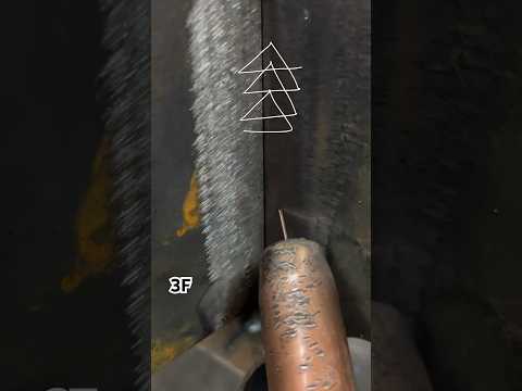 Few people know about this 3F vertical welding technique #sorts #welding #wel