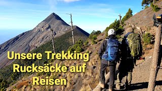 Trekking Rucksäcke | Osprey Stratos 24L & 36L | Outdoor und Reise Rucksack | Weltreise