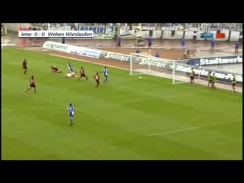 1.Spieltag 3.Liga 09/10 FC Carl Zeiss Jena - Wehen Wiesbaden Teil 1