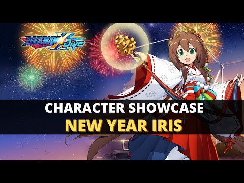 Rockman X DiVE | New Year Iris | Character Showcase