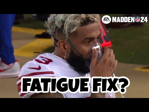 How To Fix FATIGUE ISSUE In Madden 24!