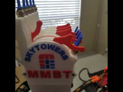 MMBT IN ACTION - MMU2S PRUSA BUFFER  ,  MULTI MEDIA BUFFER TOWER MK3