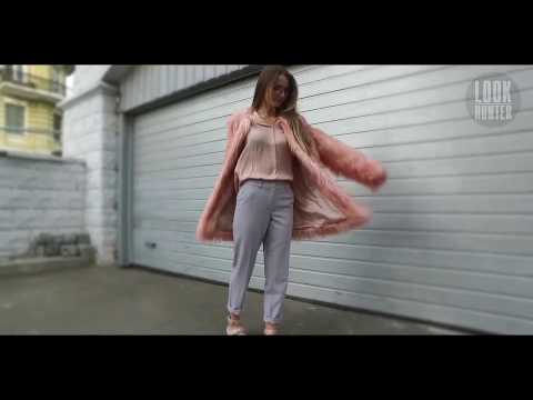 Millennial Pink Faux Fur Coat