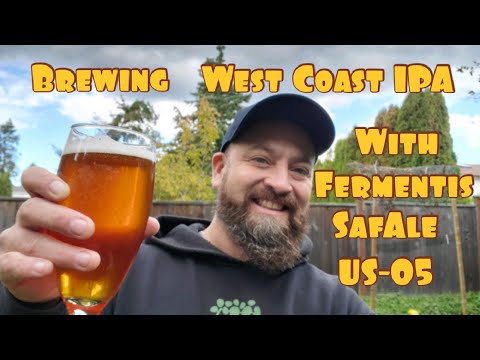 Brewing a West Coast IPA using US-05