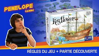 KEYFLOWER - {Règles du jeu et partie} -  un excellent jeu d'enchère