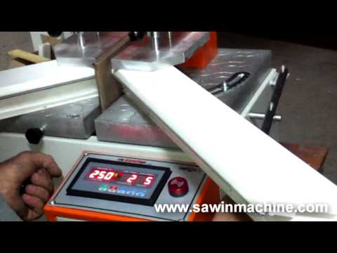 Manuel desktop upvc profile welding machine for window & door