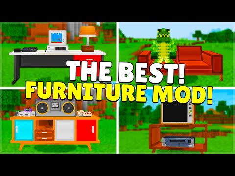 ECKOSOLDIER - THE BEST FURNITURE MODS For Minecraft Pocket Edition Bedrock (MCPE, PC, Xbox, Switch, Playstation)