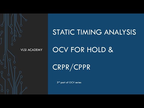 sta lec35 OCV concepts part3 | static timing analysis tutorial | VLSI