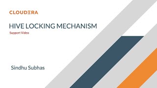 Hive Locking Mechanism