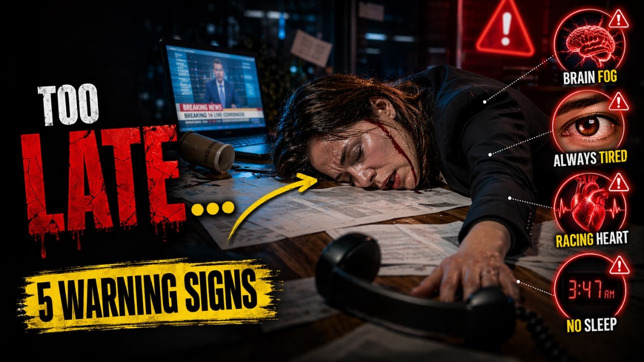 She Collapsed at Her Desk (5 Signs You're Next)