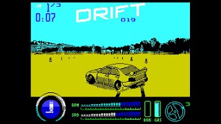ZX Spectrum Game: Drift! (2019 Zosya)