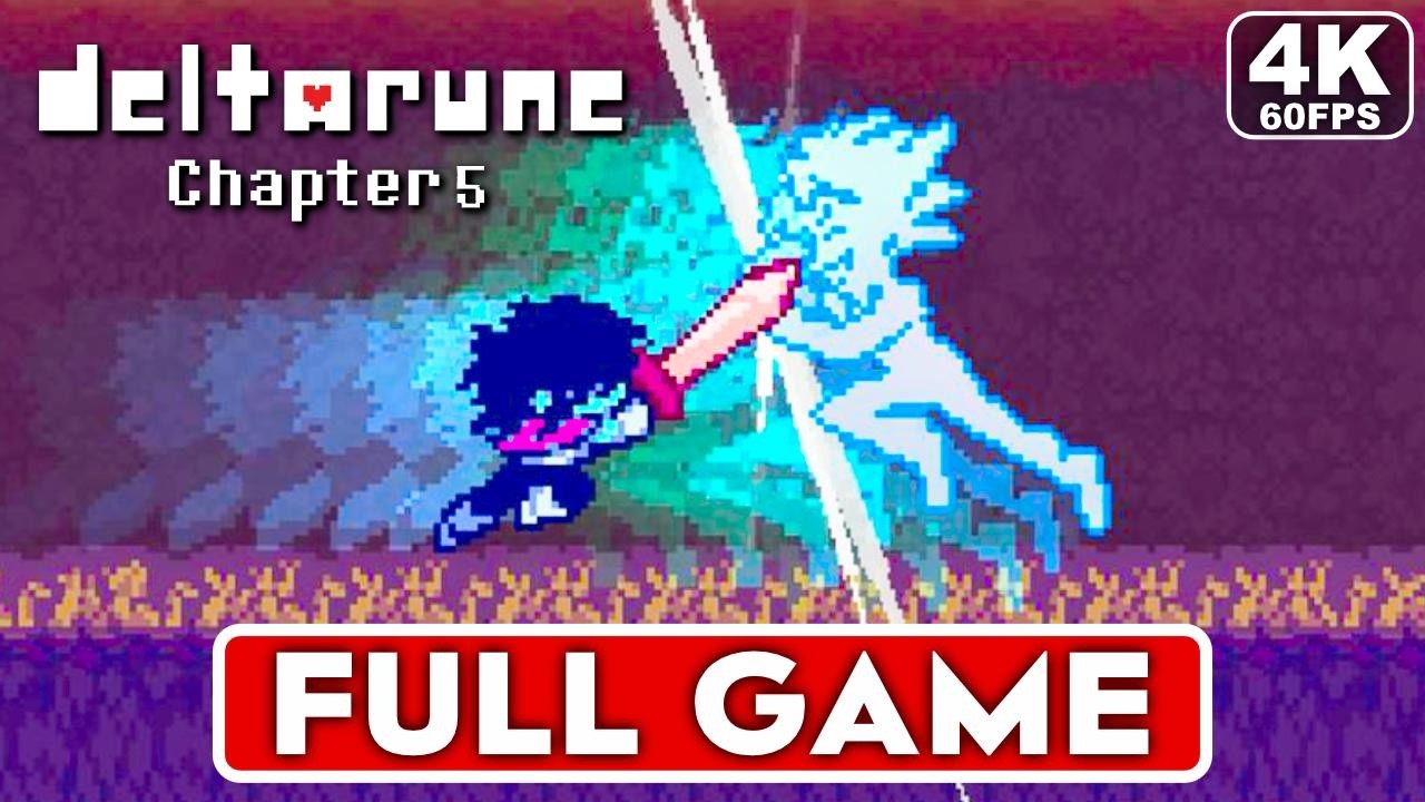 DELTARUNE CHAPTER 5 Gameplay Walkthrough FULL GAME [4K 60FPS] - No Commentary