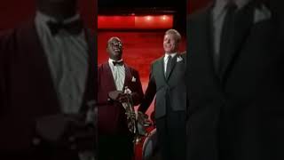 Danny Kaye with Louis performing &quot;When the Saints Go Marching In&quot; from The Five Pennies 🎥: Paramount