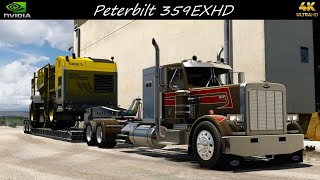 *Peterbilt 359EXHD* Beet Harvester Hauled Pueblo to Raton *JBX2/TAA Graphics Combo* 4K ATS 1.56