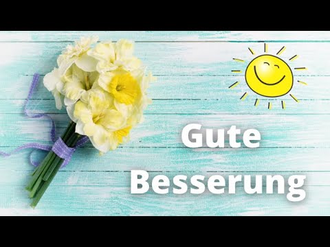 Gute Besserung Wünsche - Sei bald wieder gesund 🍀🍀🍀