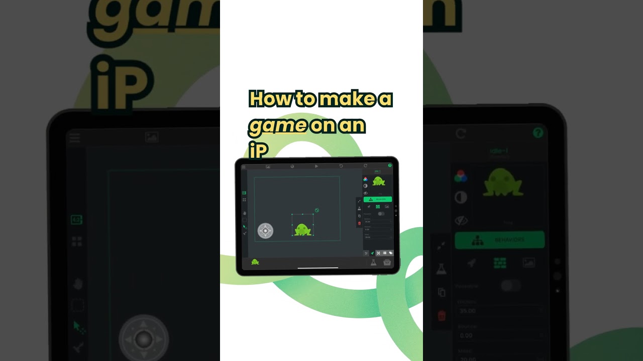 How to Make a Game on iPad with hyperPad