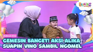 Download lagu Gemesin Banget! Aksi Alika Suapin Vino di Studio Sambil Ngomel - BROWNIS (11/08/26) P3 mp3