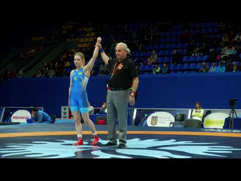 1/4 Final   WW   53 kg IWONA MATKOWSKA (POL) YULIIA KHAVALDZHY (UKR)