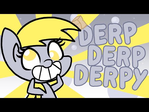 DERP DERP DERPY MLP Animation Parody Song (Boom Boom Boom Boom) PMV Music and Lyric Video