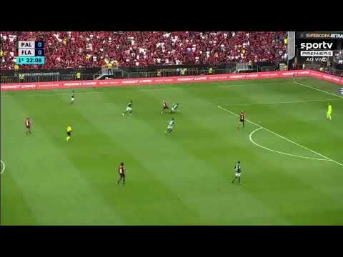 Lance do Pênalti para o Flamengo - Palmeiras 0x1 Flamengo (Supercopa do Brasil 2023)