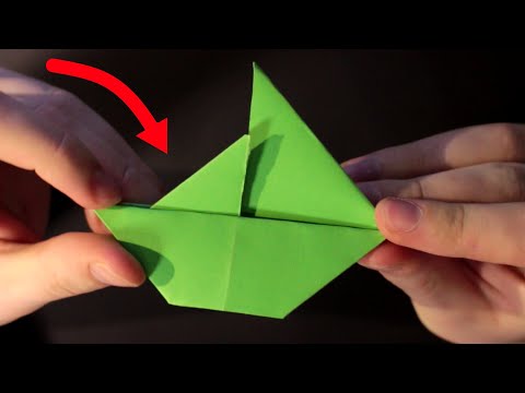 Schiff bild: Schiff Falten Anleitung Quadratisches Papier Schiff bild: Schiff Falten Anleitung Quadratisches Papier