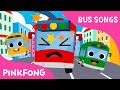 Five Little Buses Jumping On The Road Bus Songs Car Songs PINKFONG Songs