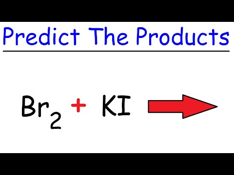 Predicting Products of Single Replacement Reactions Video