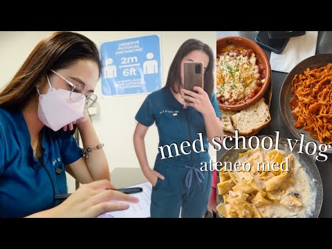 ateneo med school vlog 💙 face to face classes, exams, manila zoo | Emma Tablang