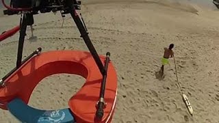 Raw: Drones to Help Beach Lifeguards in Chile