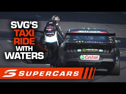 Shane Van Gisbergen's taxi ride in Cam Waters' Monster Ford | Supercars 2020