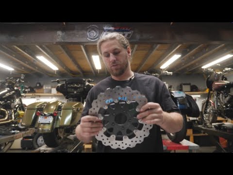 TC Bros. Harley Floating Profile™ Brake Rotor Install How To By: Senders Only Garage
