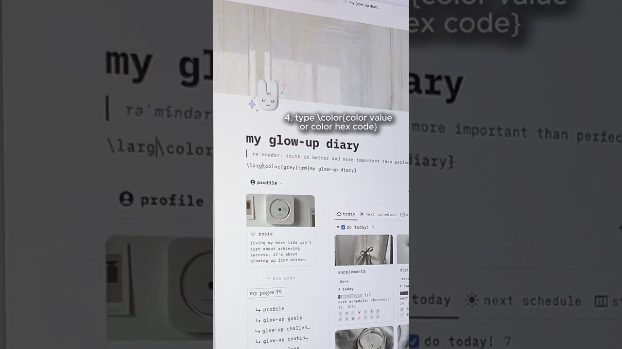 ((save this)) How to create an aesthetic Notion page title🫧