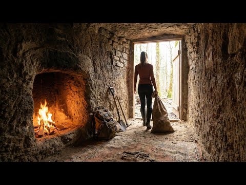 I Built an Underground Survival Shelter Hand Undergrow