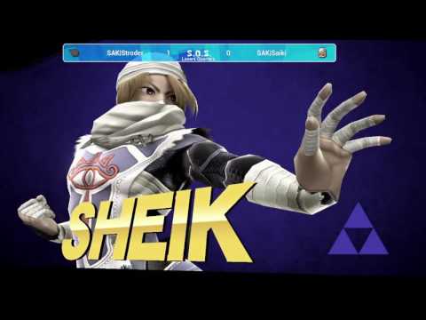 SOS13 Losers Quarters - SAK|Stroder (Greninja/Mr. Game & Watch) vs SAK|Saiki (Sheik)