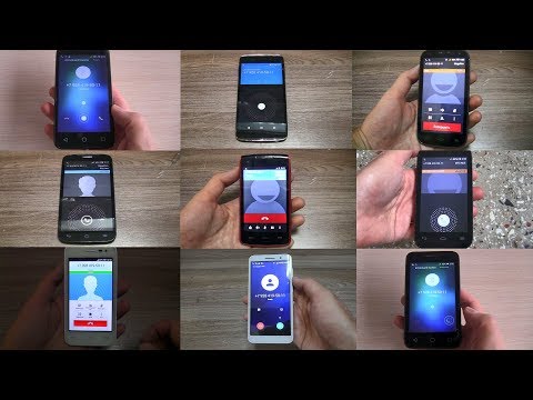 All my Alcatel phones incoming calls