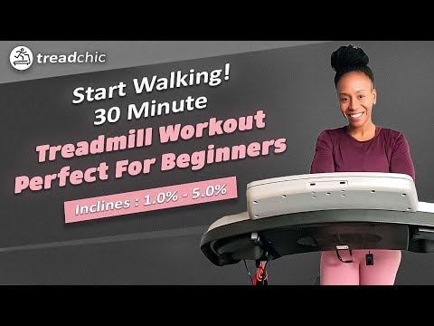 Let's Go For A Walk! 30 Minute Follow Along Walking Treadmill Workout| Perfect for Beginners