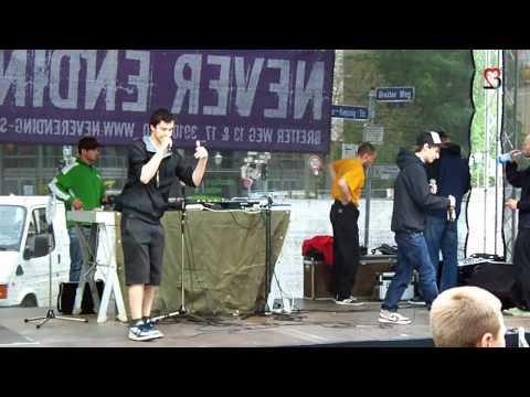 Flowkost (Live) HD - Stadtfest Magdeburg 2010 - GFZ HipHop Open Air
