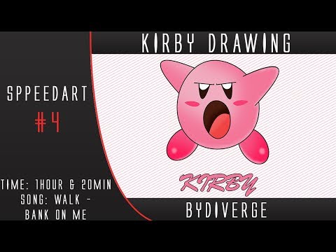 Speedart: Angry Kirby By Diverge