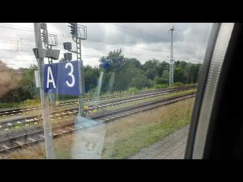 Einfahrt in Neustrelitz Hbf | VLOG Warnemünde #1